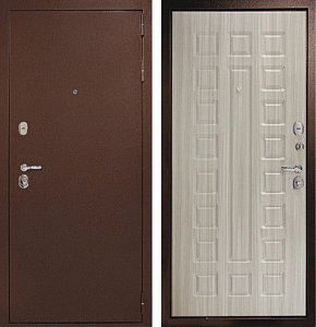 Товар Дверь Рубикон 1 Медь Сандал белый DIS007085